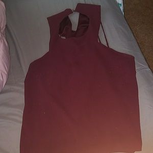 Charloette Russe caged back top